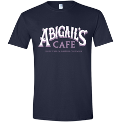 When The Heart Calls Abigail's Cafe T-shirts Dressing Festive Navy