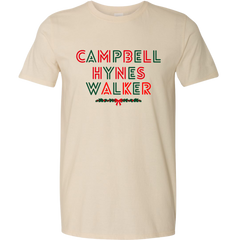 Campbell Hynes Walker Hallmark Favorites Christmas Version Dressing Festive T-shirt  natural
