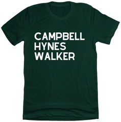 Campbell Hynes Walker the Three Wiseman Dressing Festive Tee forest green