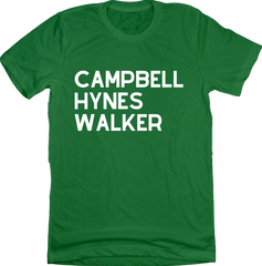 Campbell Hynes Walker the Three Wiseman Dressing Festive Tee green