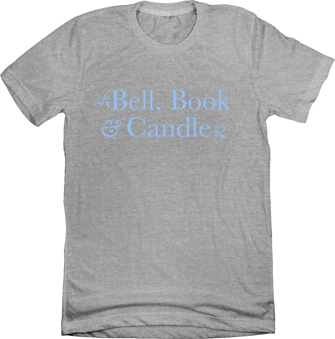 Bell Book and Candle form Hallmark Good Witch Dressing Festive  grey tee