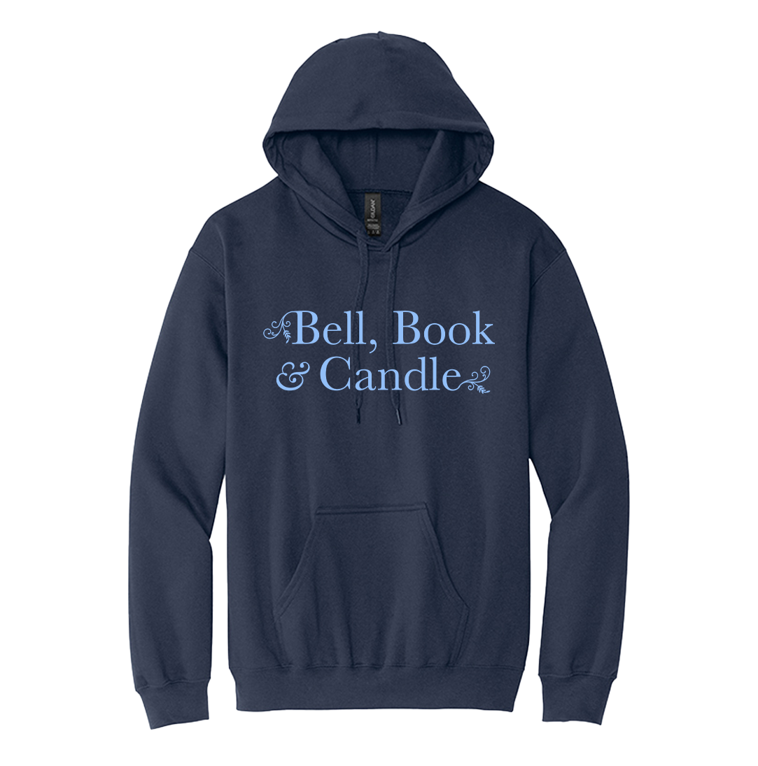 Bell Book and Candle form Hallmark Good Witch Dressing Festive  navy Hoodie