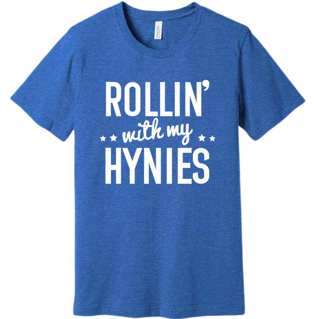 Rollin with my Hynies Dressing Festive T-shirt royal