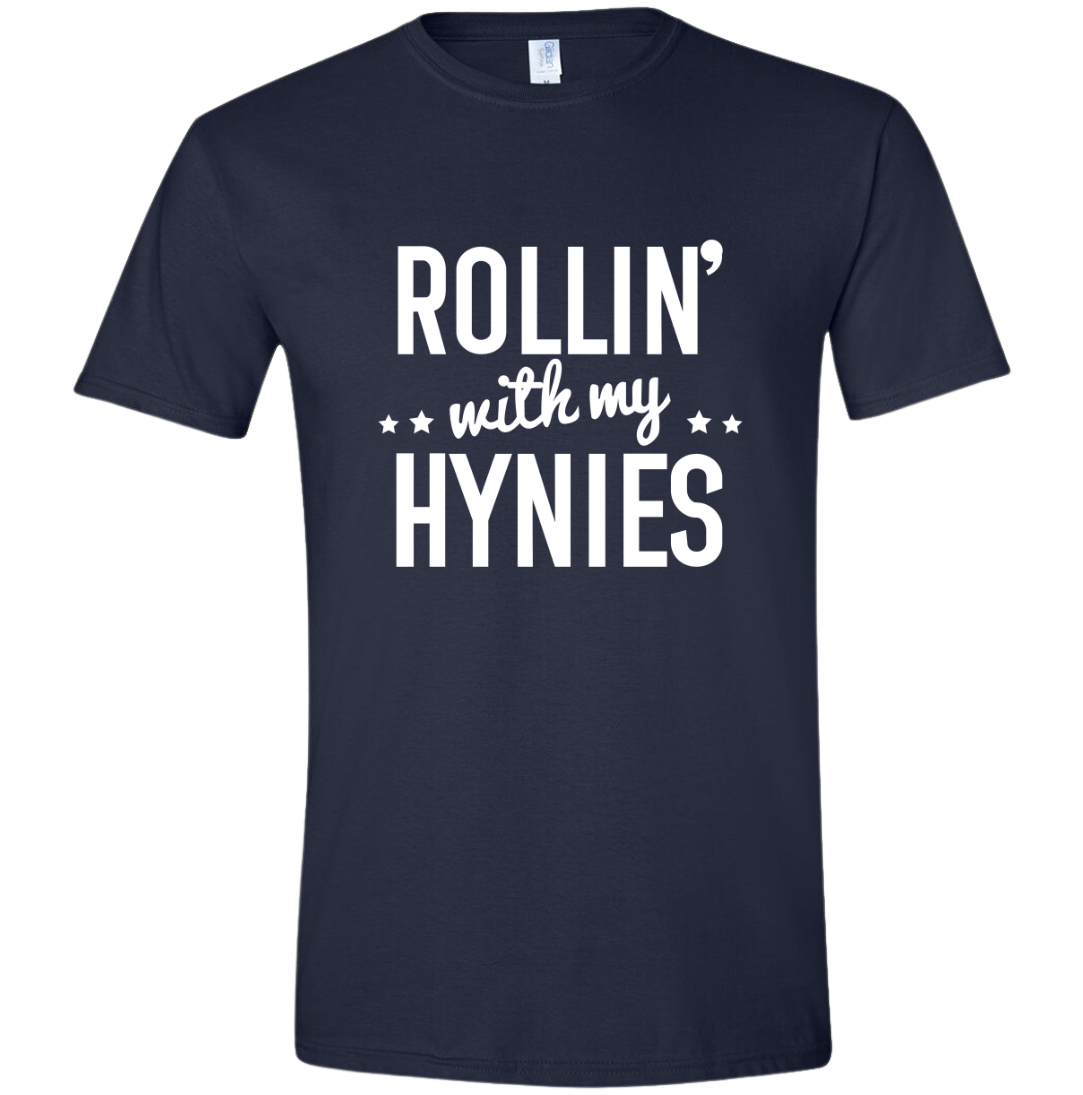Rollin with my Hynies Dressing Festive T-shirt navy