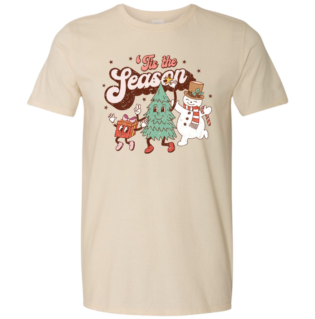 Tis' the Season for Christmas Retro Characters
