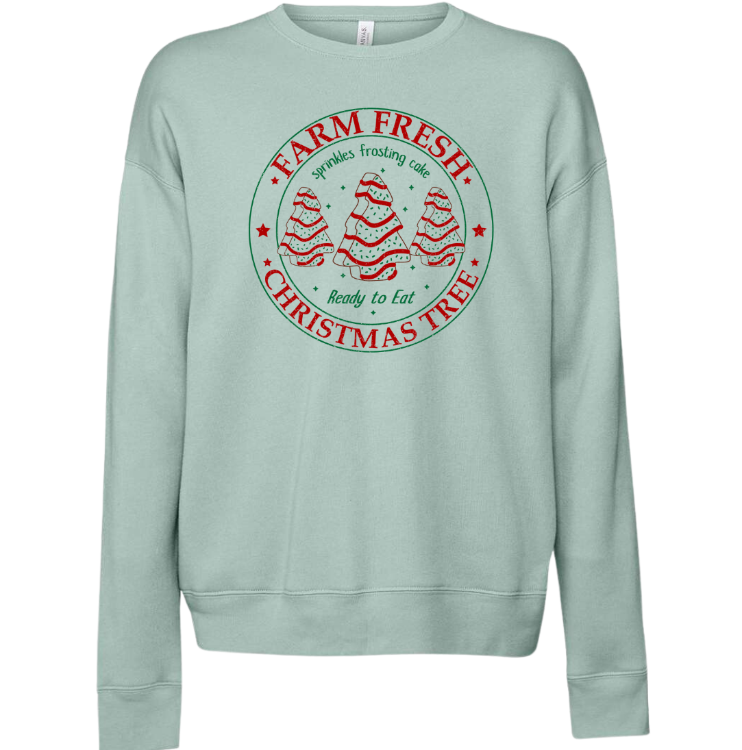 Fresh Farm Christmas Tree Cakes