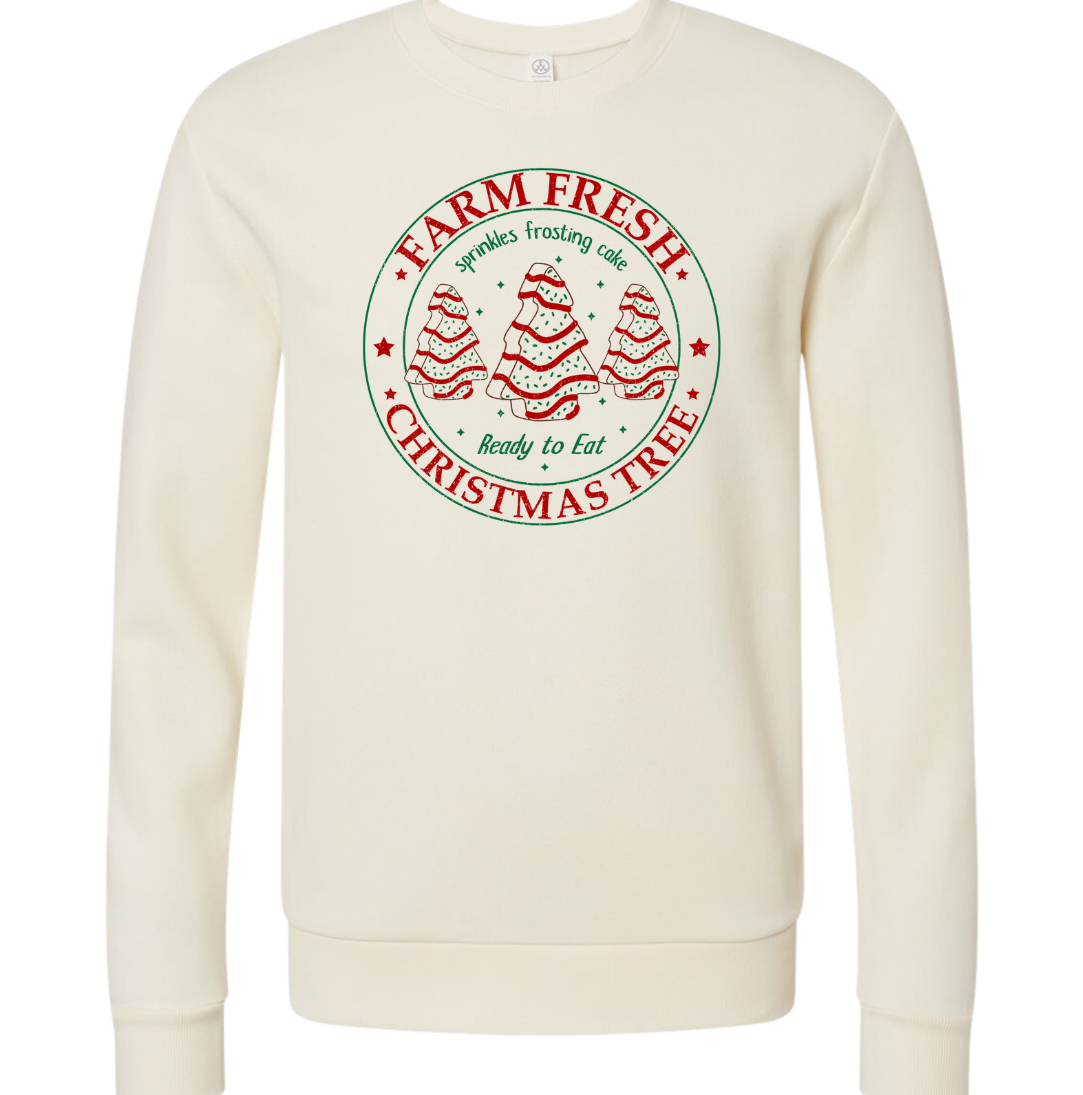 Fresh Farm Christmas Tree Cakes