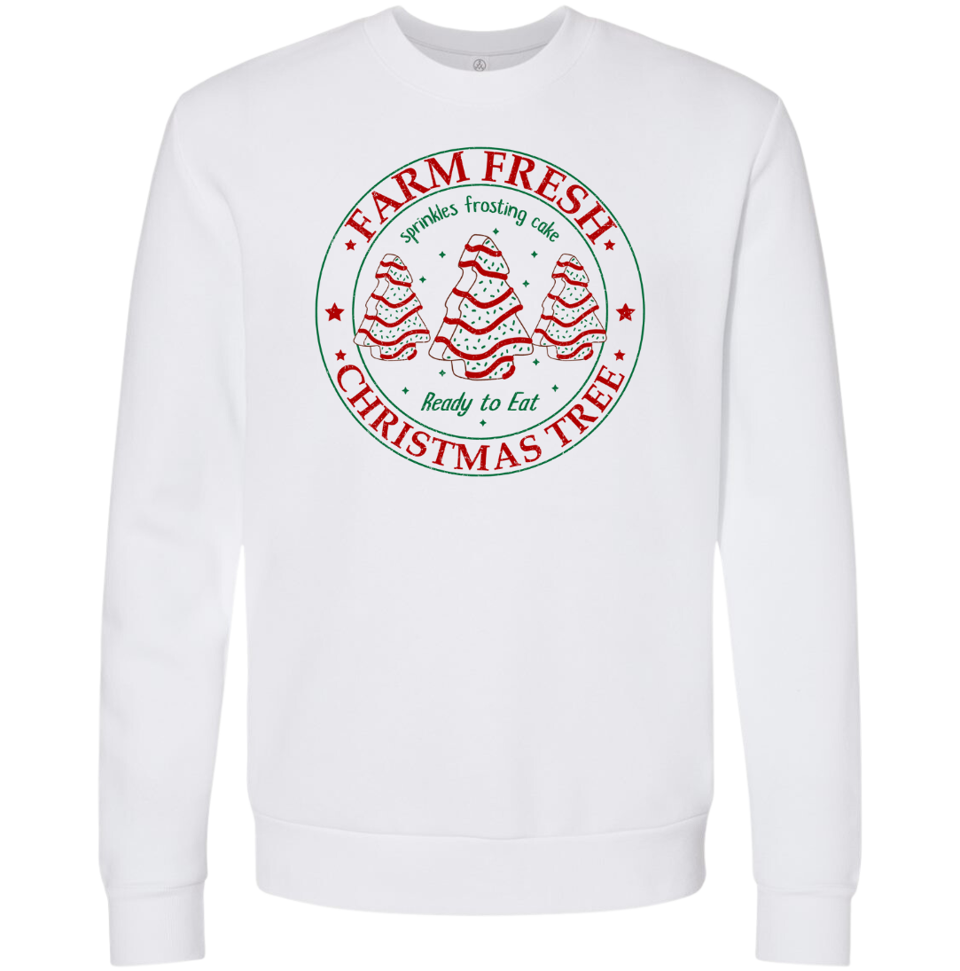 Fresh Farm Christmas Tree Cakes