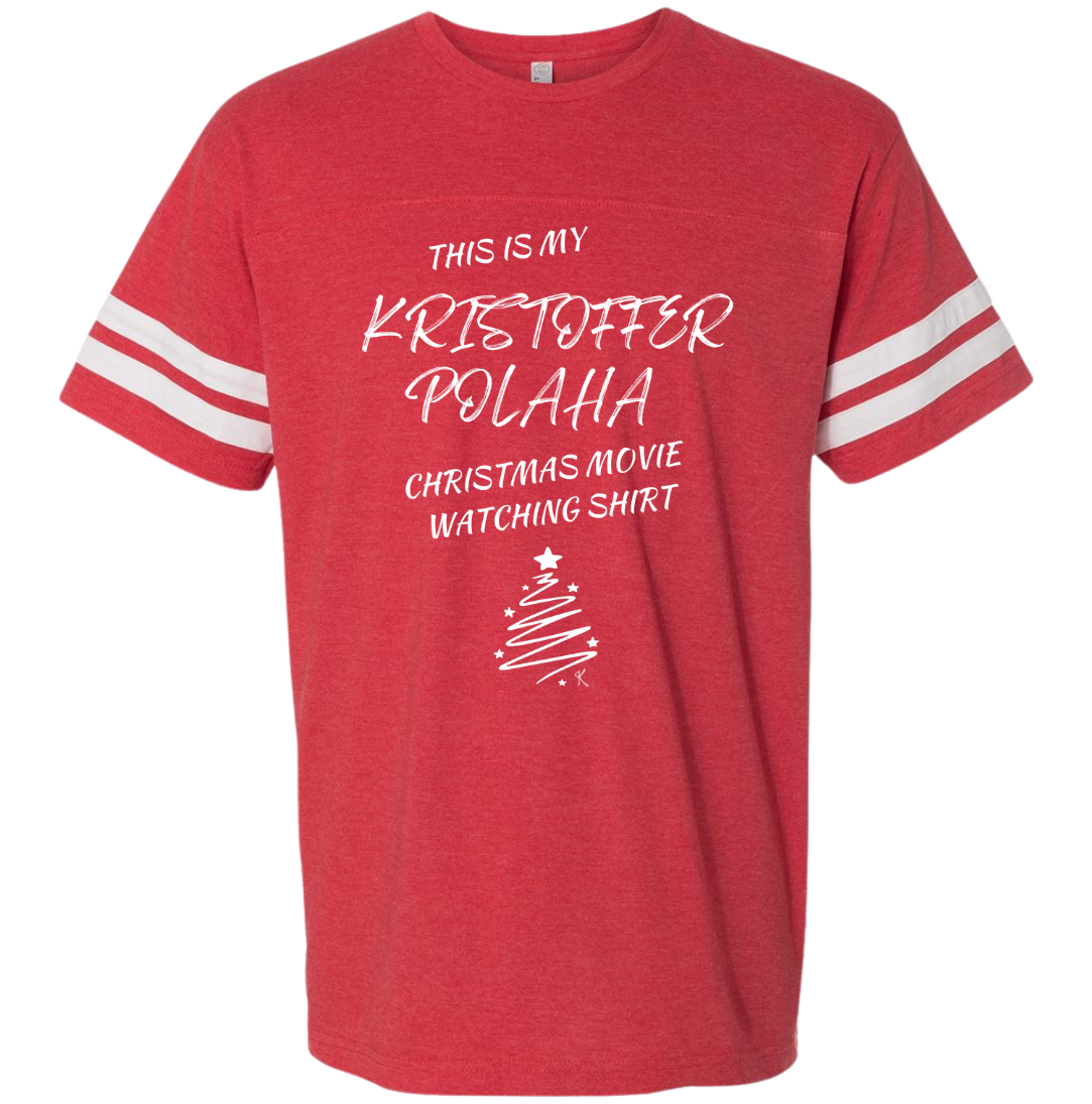 Kristoffer Polaha Movie Watching Shirt All White Design