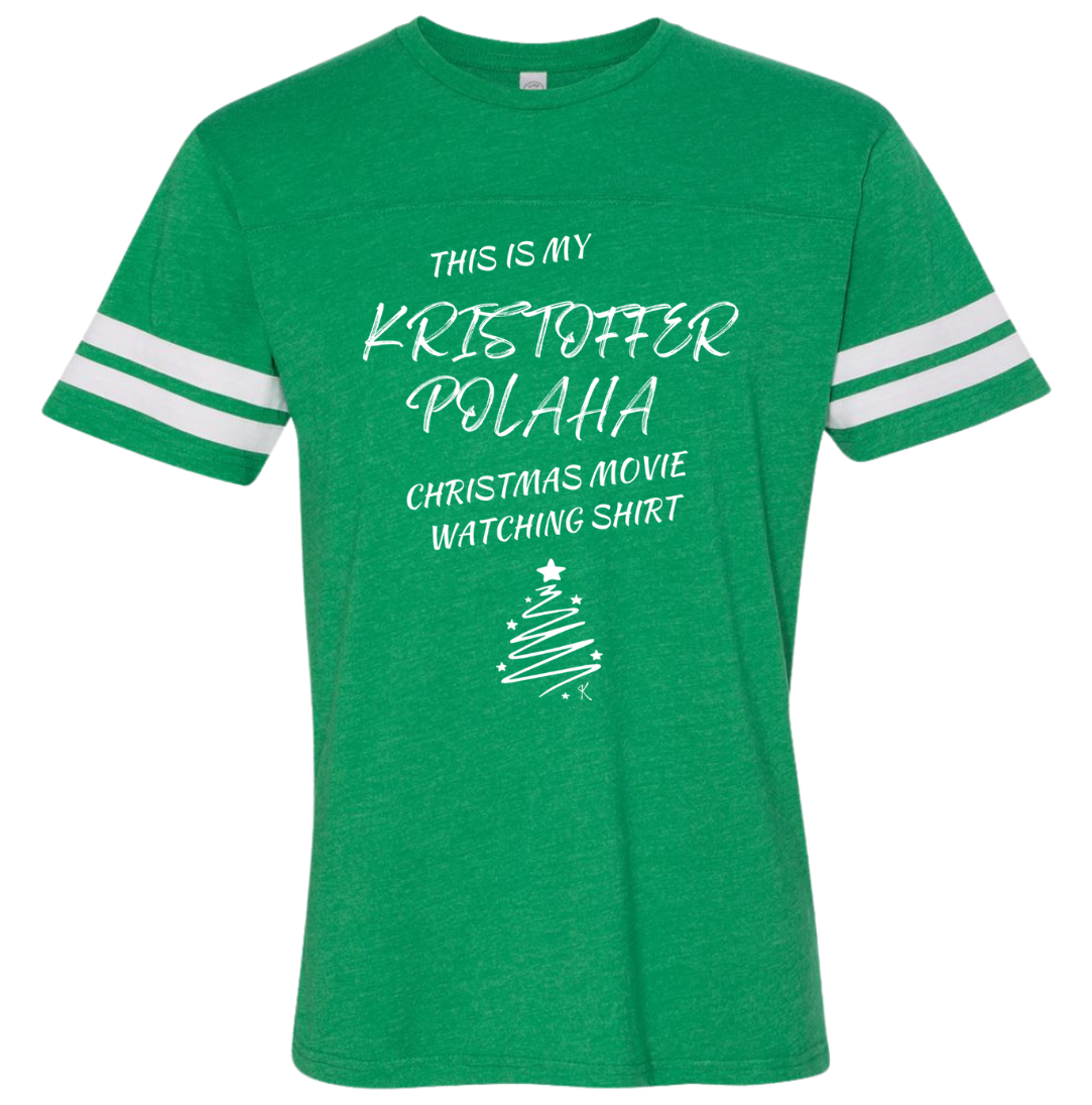 Kristoffer Polaha Movie Watching Shirt All White Design