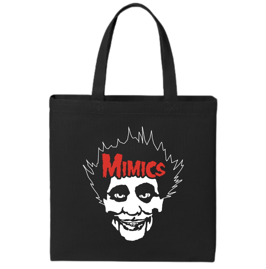 Fergus Red and White Tote Bag