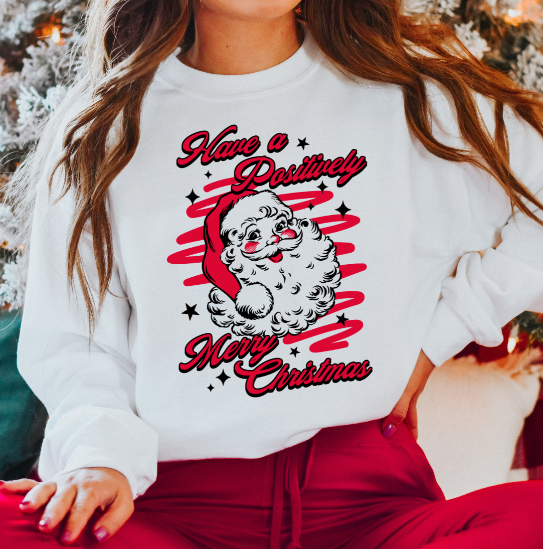 Have a Positively Merry Christmas Santa