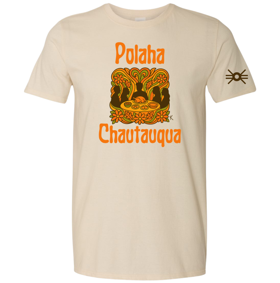 Polaha Chautaqua Thanksgiving with Printed Sleeve