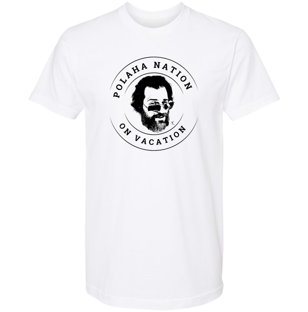 Polaha Nation On Vacation Black Print