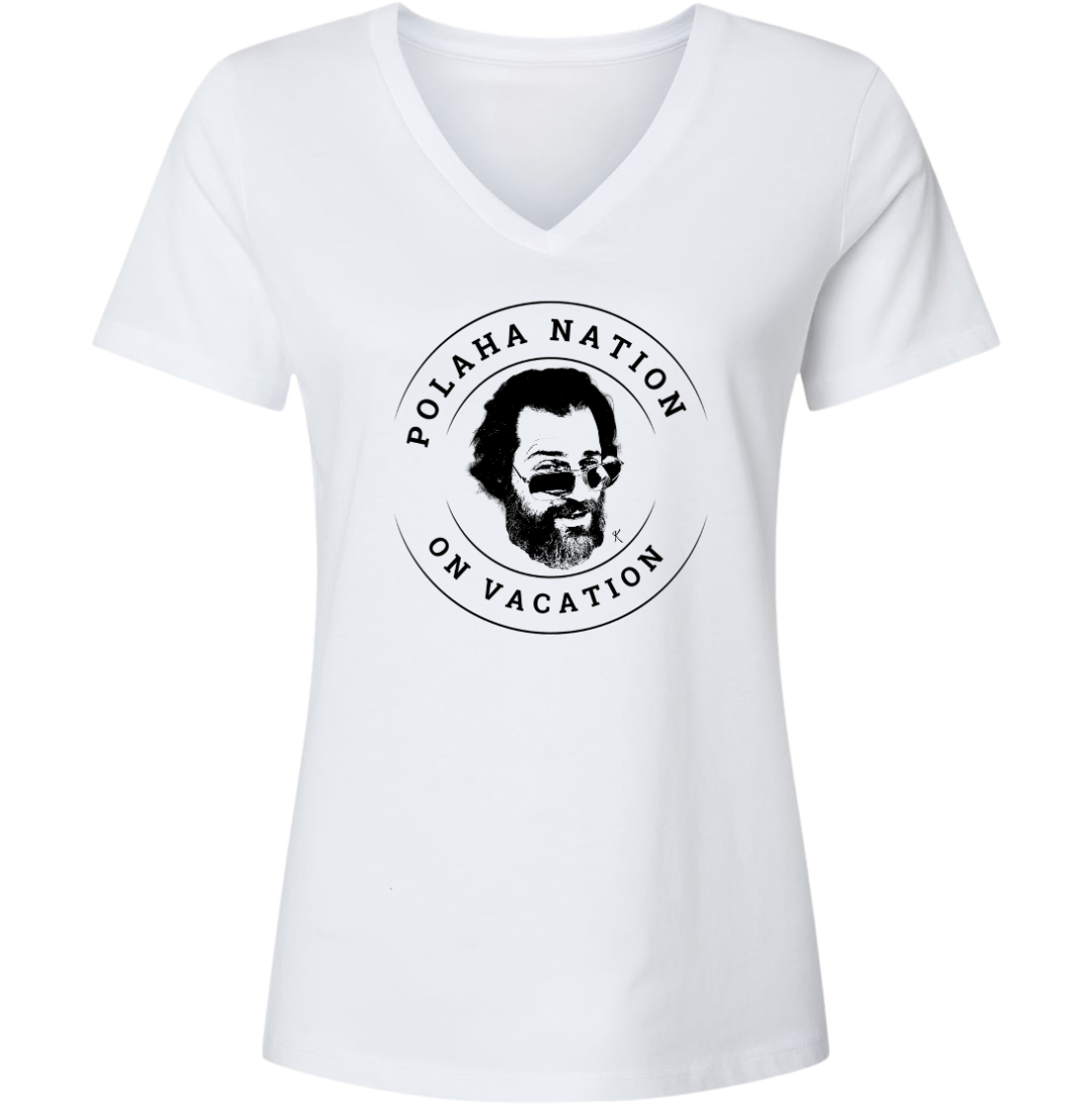 Polaha Nation On Vacation Black Print