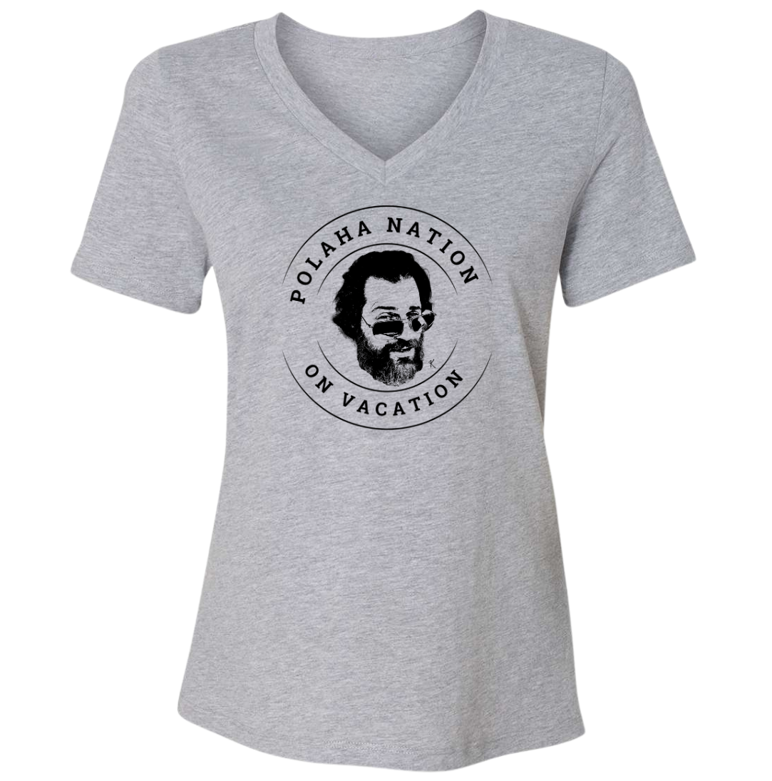 Polaha Nation On Vacation Black Print