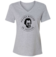 Polaha Nation On Vacation Black Print