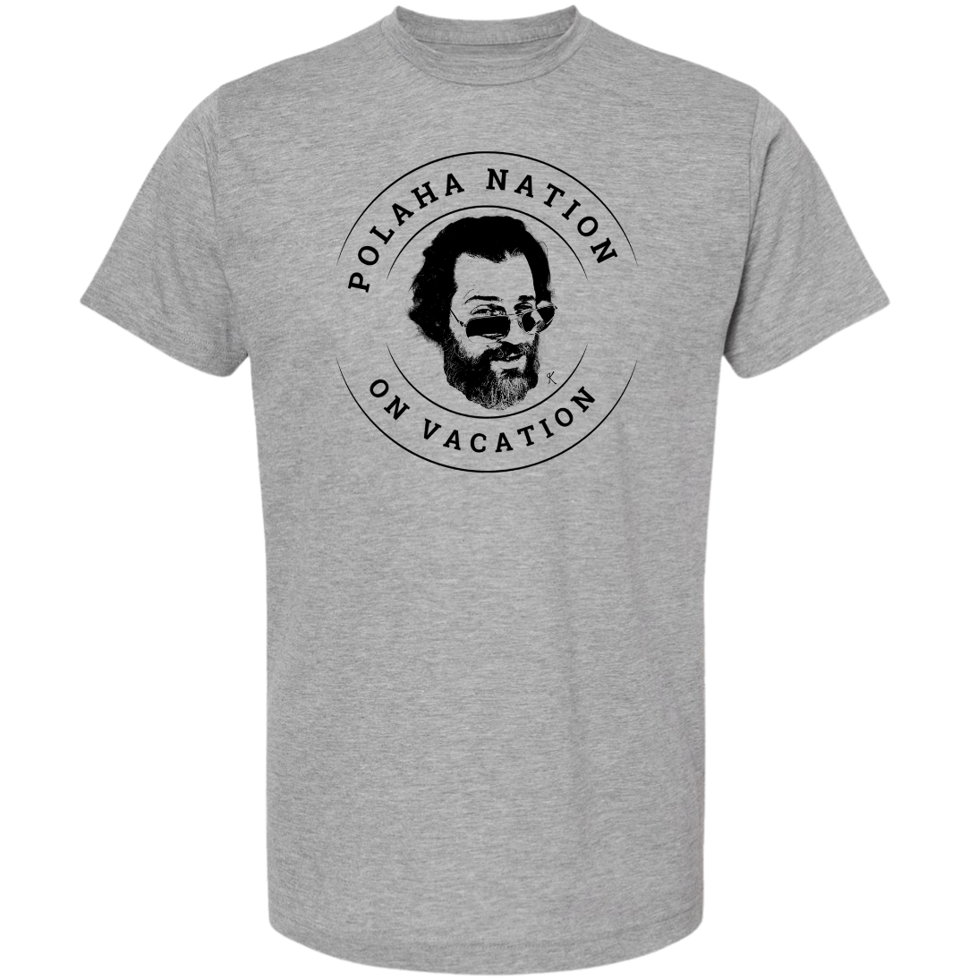 Polaha Nation On Vacation Black Print
