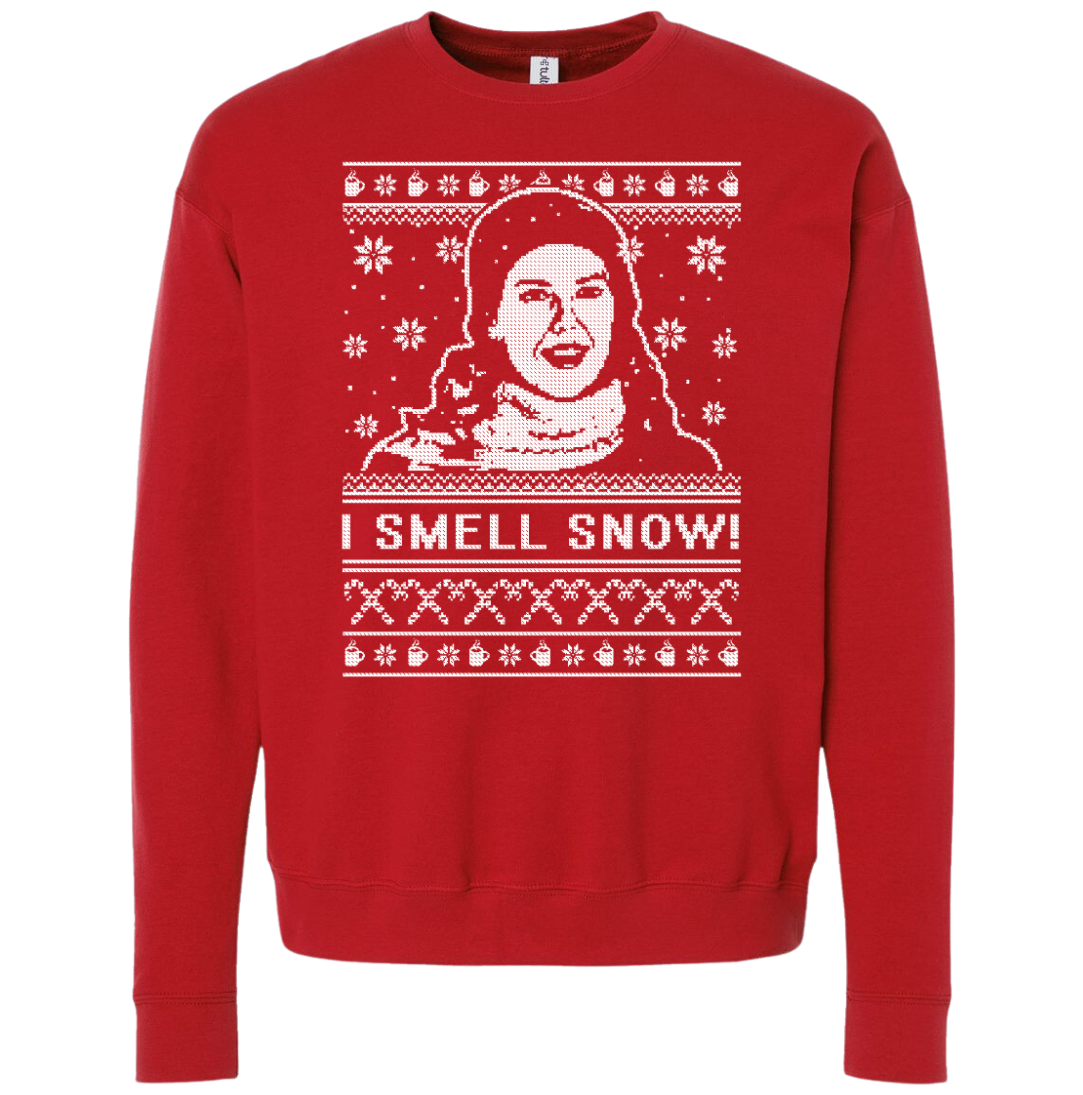 I Smell Snow Ugly Christmas Sweater