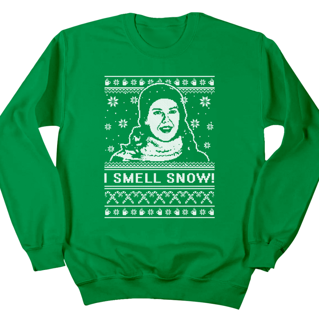 I Smell Snow Ugly Christmas Sweater