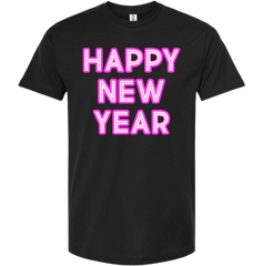 Happy New Year Neon Pink