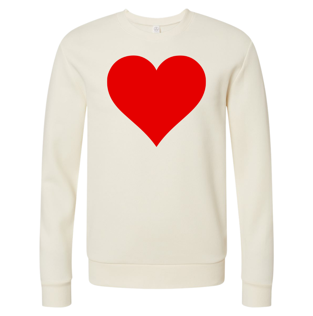 Lacey Heart Sweatshirt