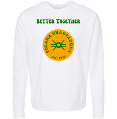 Polaha Chautauqua Better Together Green and Yellow Logo