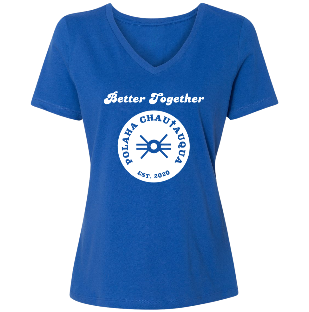 Polaha Chautauqua Better Together White Logo