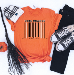 Code Orange UPC Label