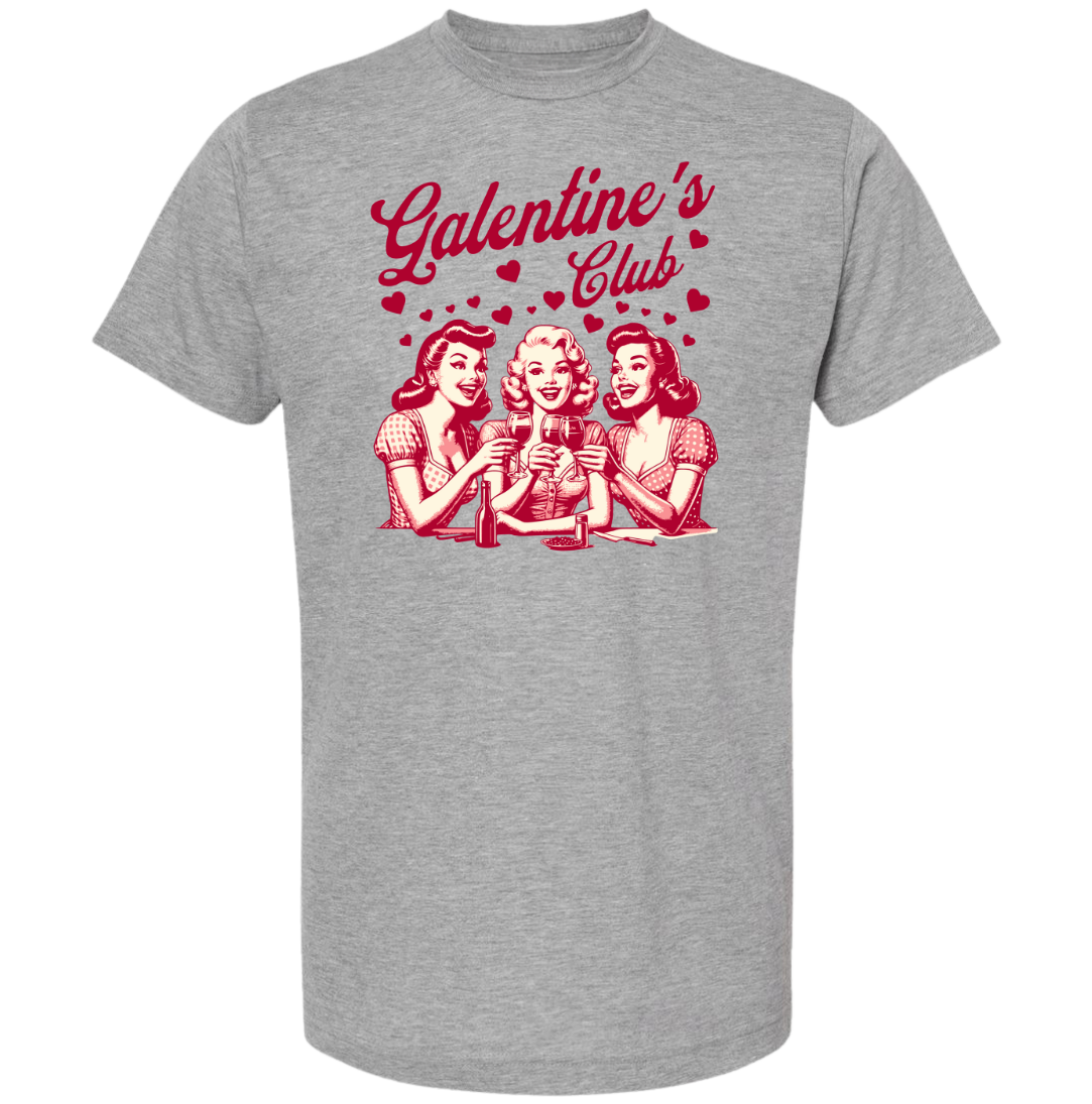 Galentine's Club Retro Print