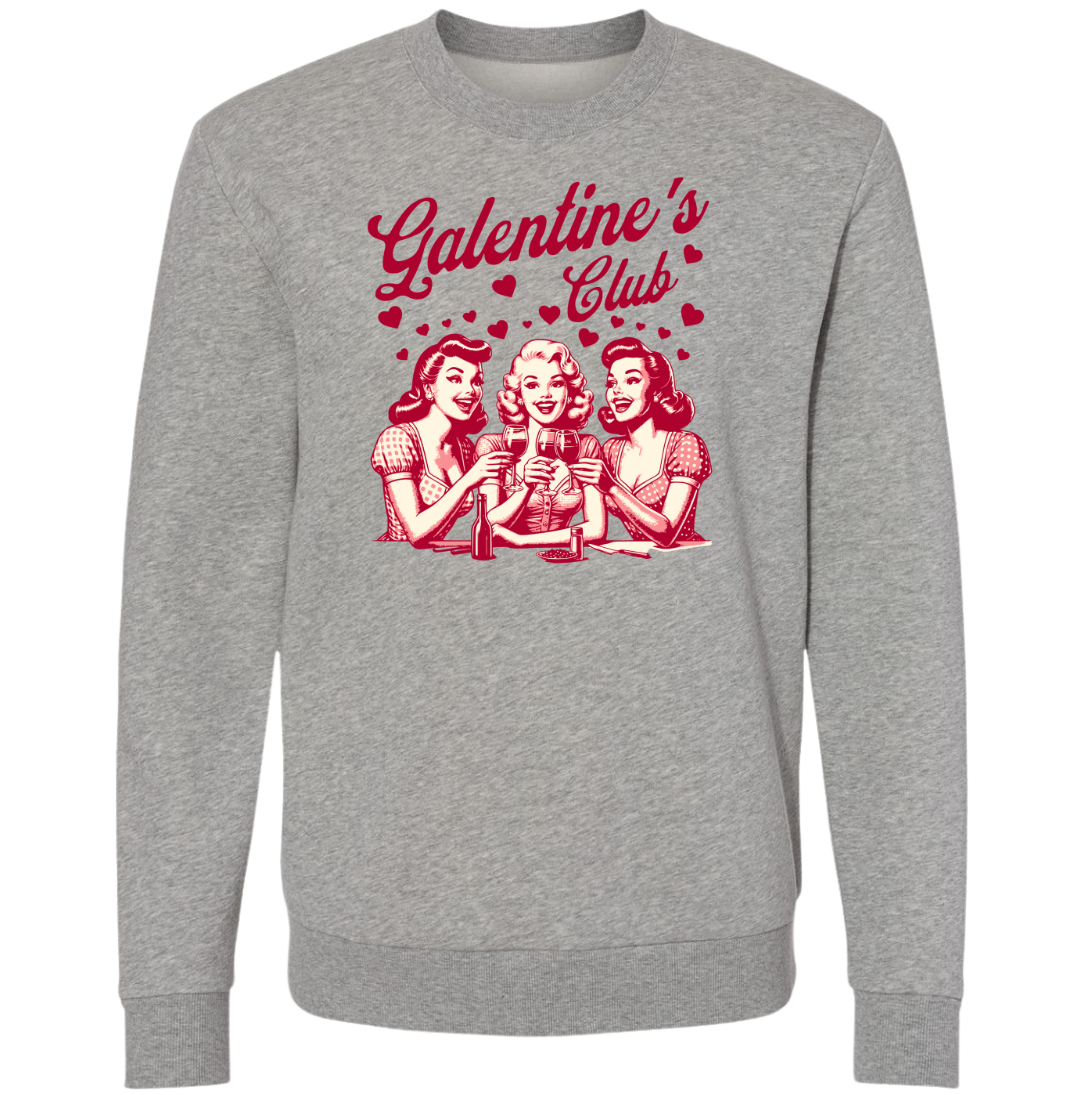 Galentine's Club Retro Print