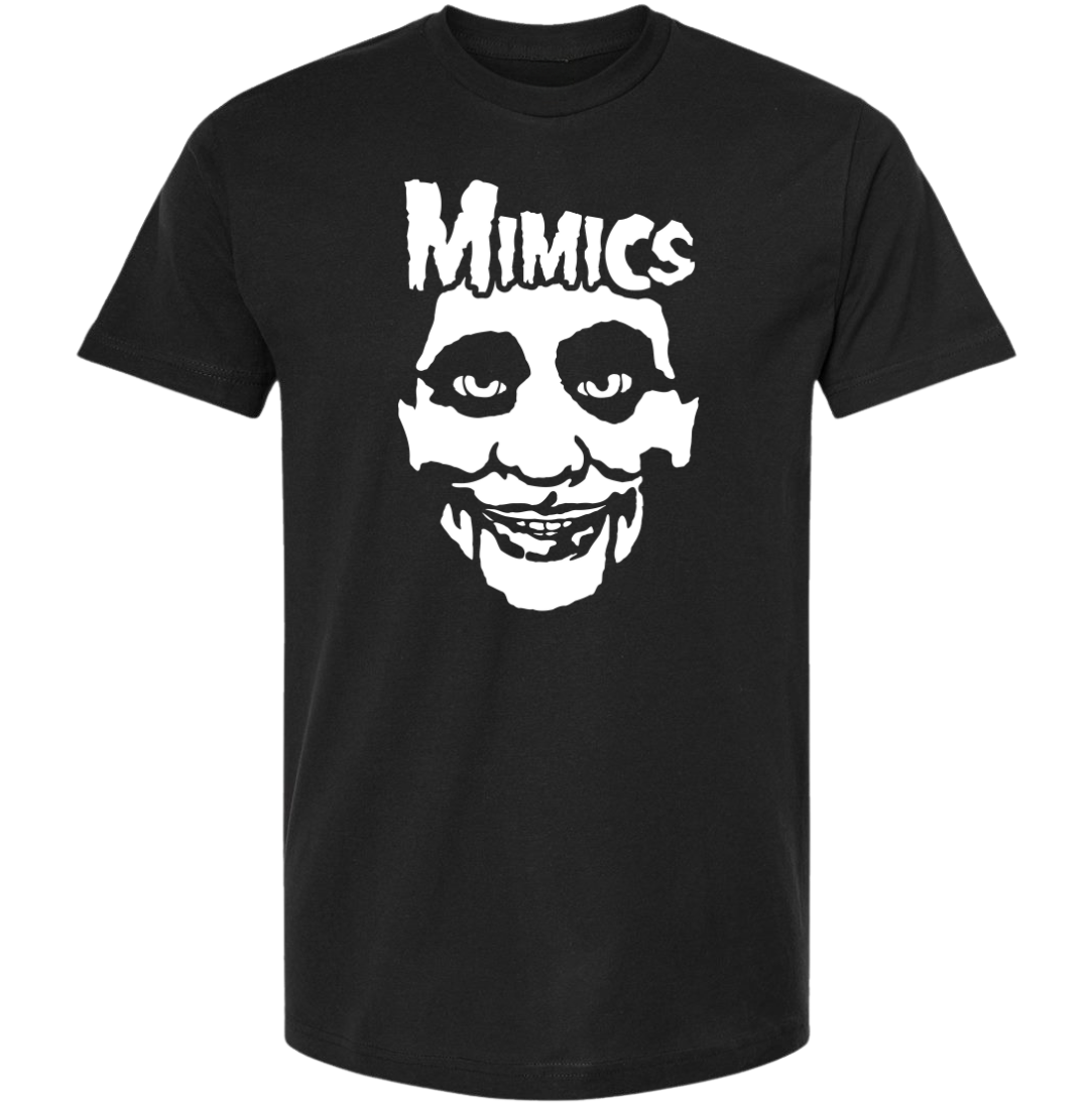 Mimics All White Print