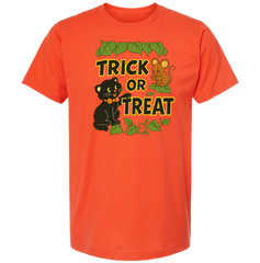 Trick or Treat Vintage Bag Print