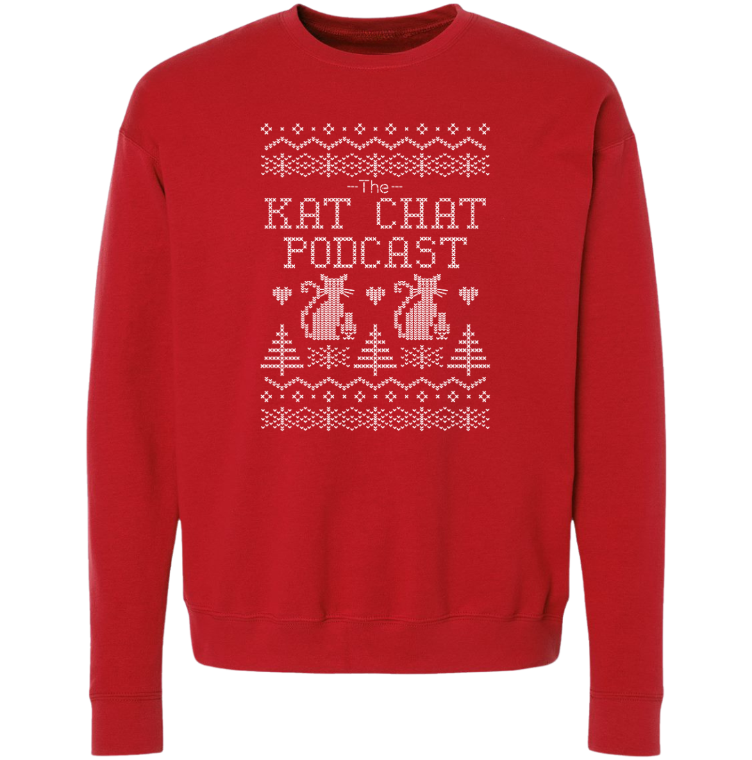The Kat Chat Podcast Fair Isle Print