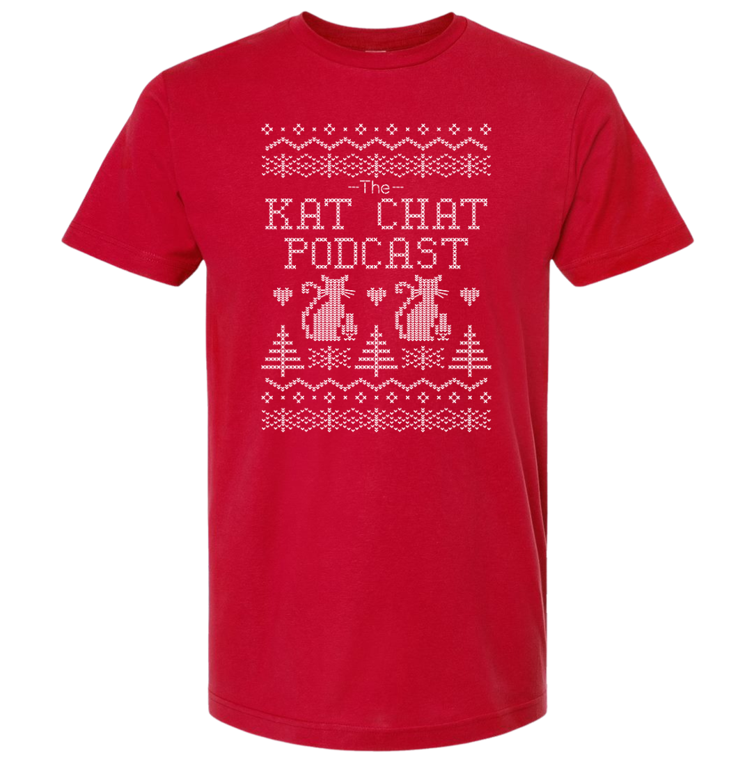 The Kat Chat Podcast Fair Isle Print