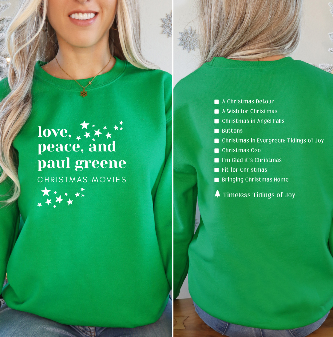 Love, Peace, and Paul Greene Christmas Movies