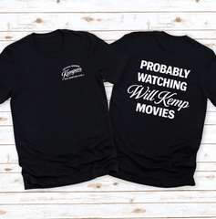 Probably Watching Will Kemp Front and Back Hoodie