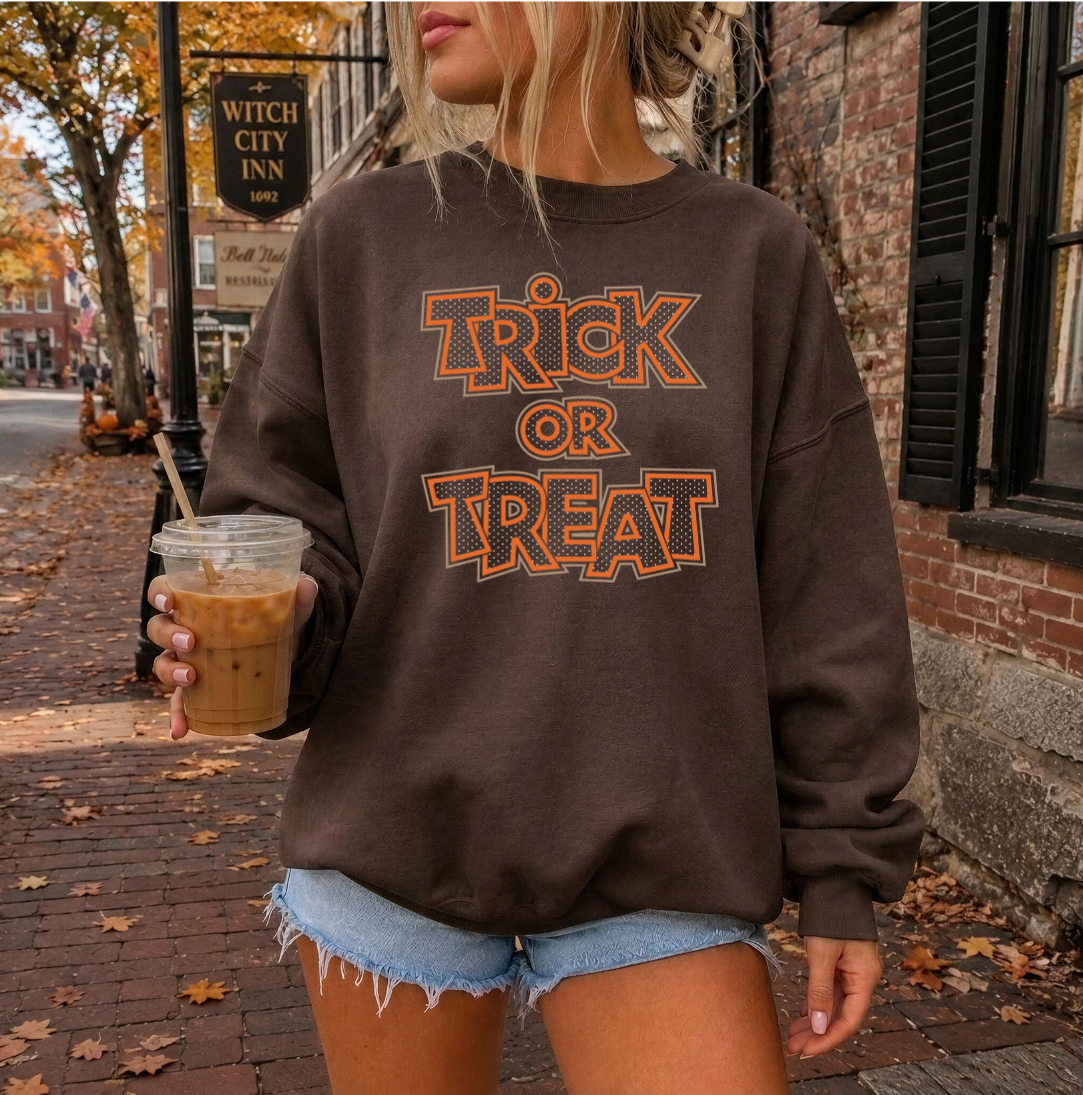 Trick or Treat Polka Dots