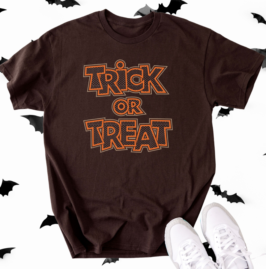 Trick or Treat Polka Dots