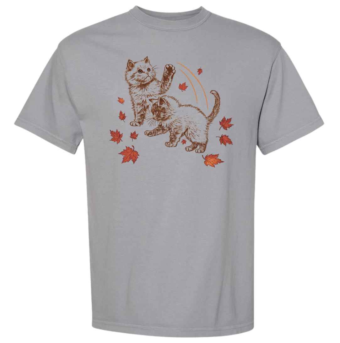 Cats and Leaves