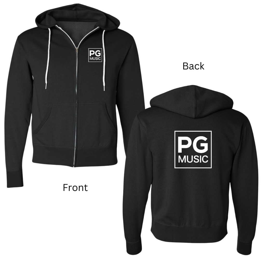 PG Music Zip Hoodie