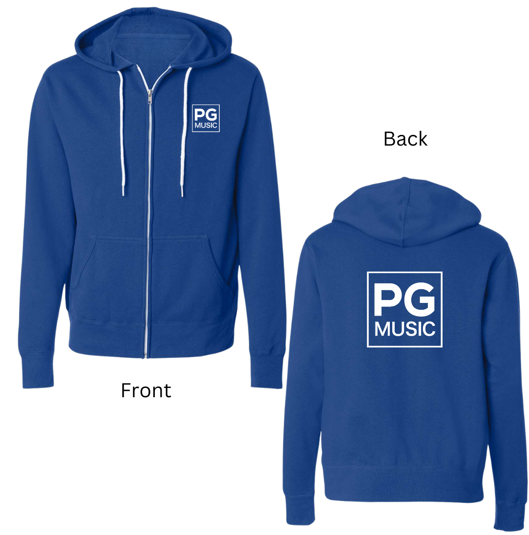 PG Music Zip Hoodie