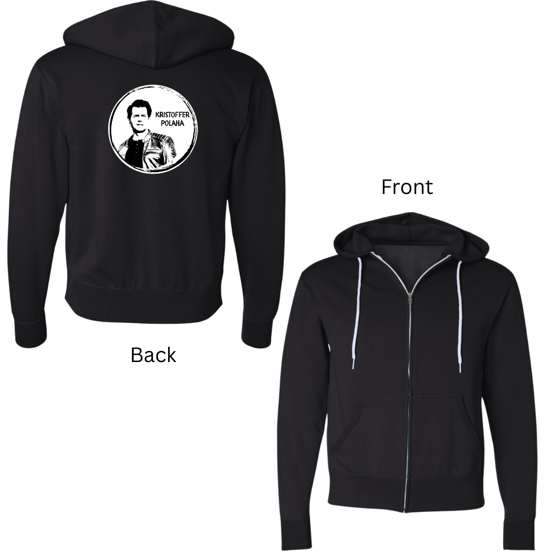 Kristoffer Polaha Zip Hoodie