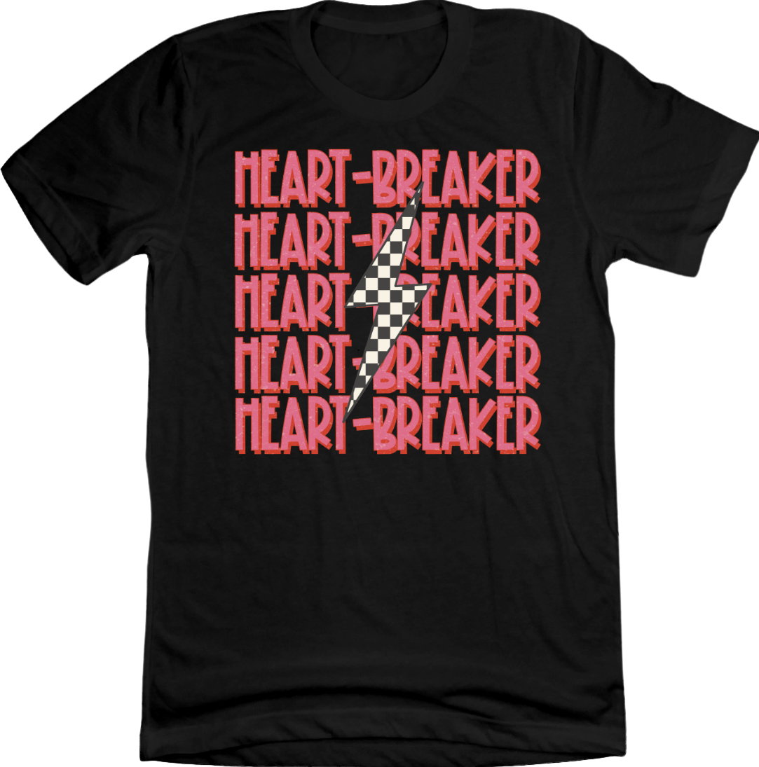 Heartbreaker Dressing Festive black T-shirt