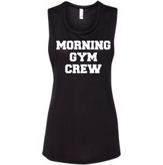 Morning Gym Crew Dressing Festive black tank