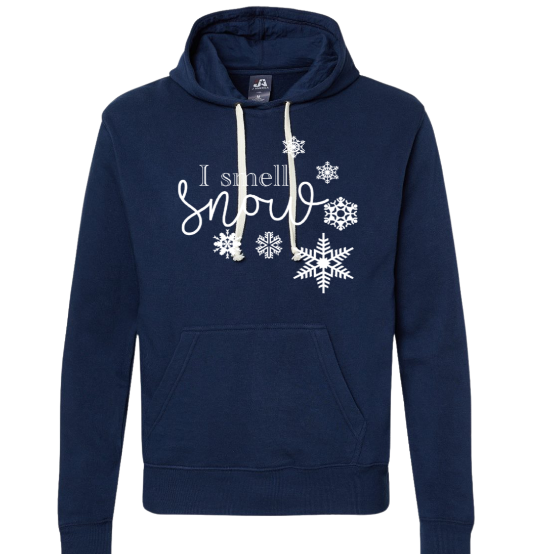 Dressing Festive I Smell Snow Girls of Star Hollow hoodie navy