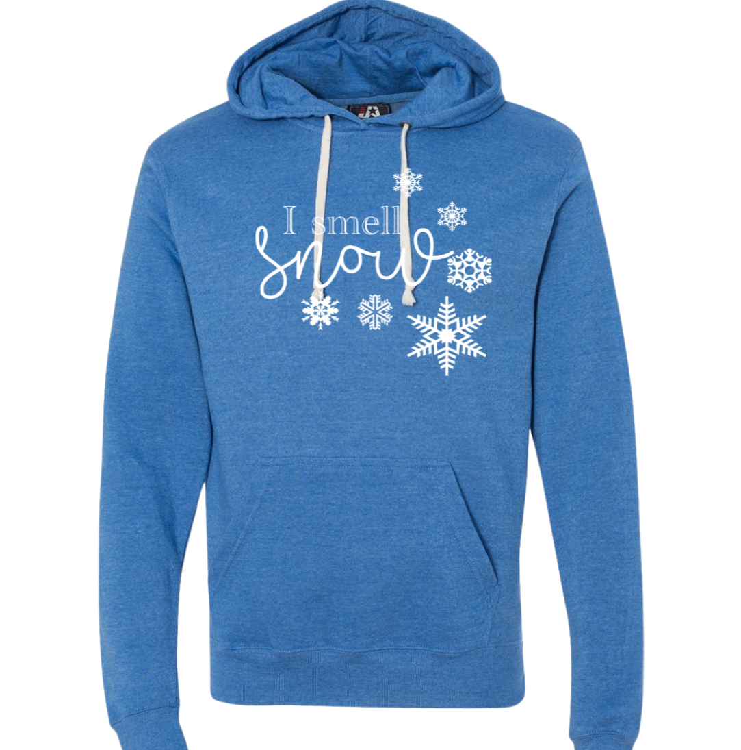 Dressing Festive I Smell Snow Girls of Star Hollow royal hoodie