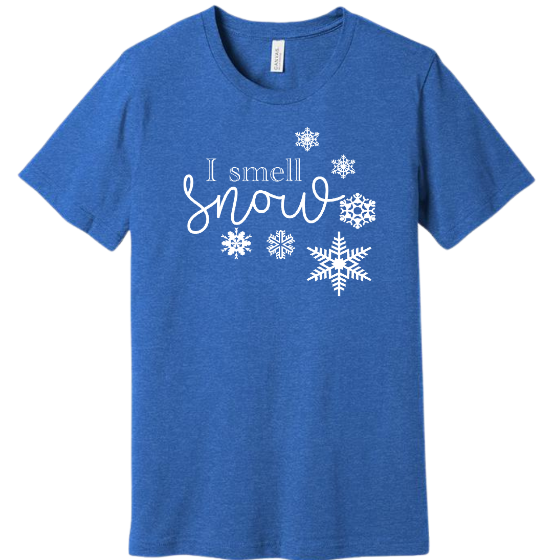 Dressing Festive I Smell Snow Girls of Star Hollow royal tee