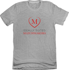 Ideally Suited Matchmakers Dressing Festive grey tee