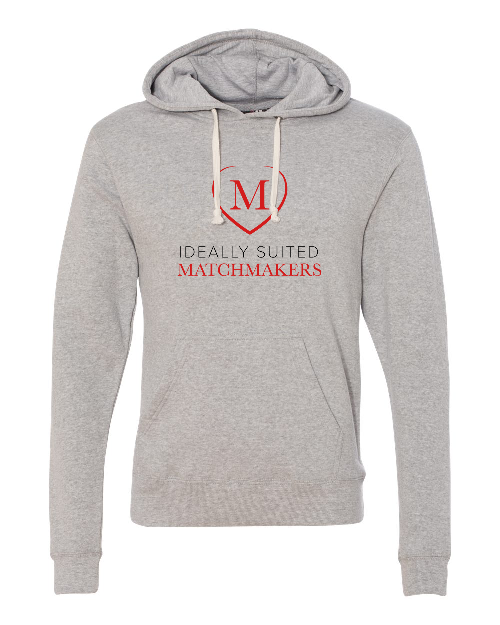 Ideally Suited Matchmakers Dressing Festive grey hoodie
